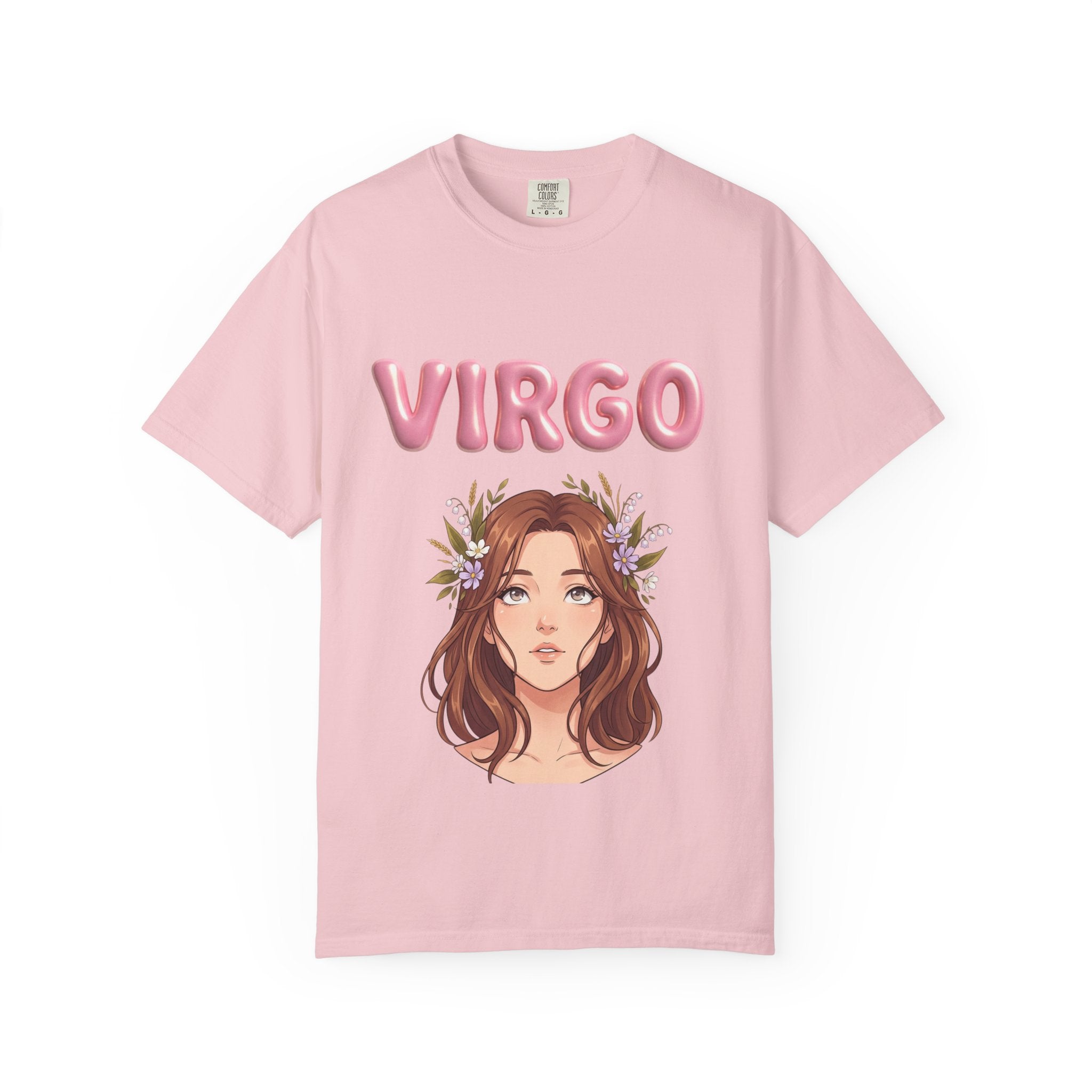 Virgo Zodiac T-Shirt — Virgo Girl Graphic Tee with Traits (Grounded, Smart, Trustworthy)