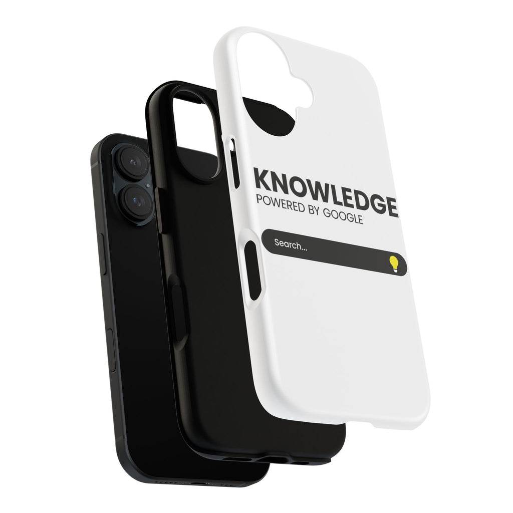 Phone Case — "Knowledge Powered by Google" Search Bar Design