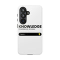Phone Case — "Knowledge Powered by Google" Search Bar Design