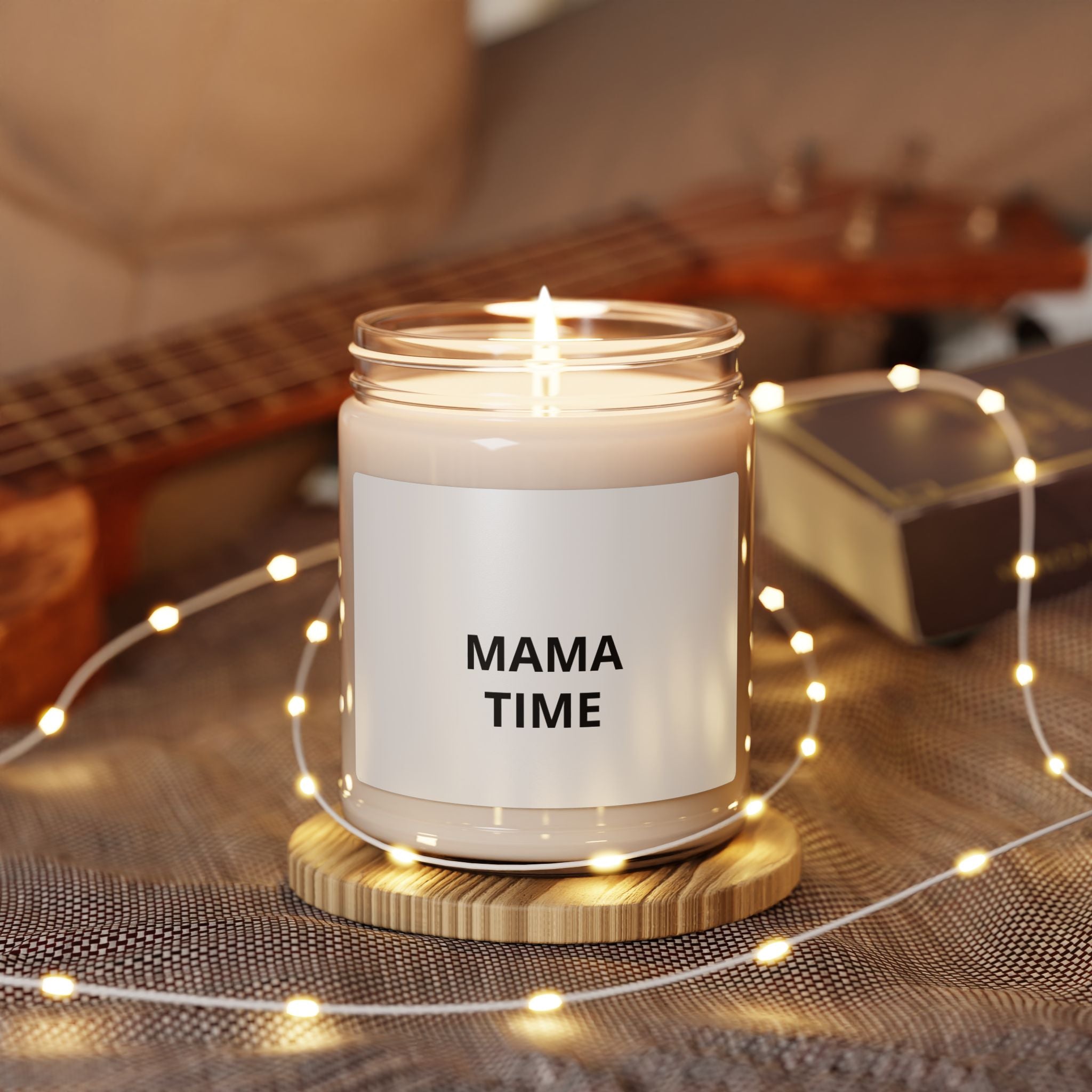 Mama Time Soy Candle — 9oz Scented Relaxation Candle for Moms