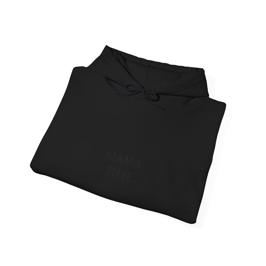 Mama Time Hoodie — Minimalist 'MAMA TIME' Pullover for New Moms & Everyday Comfort