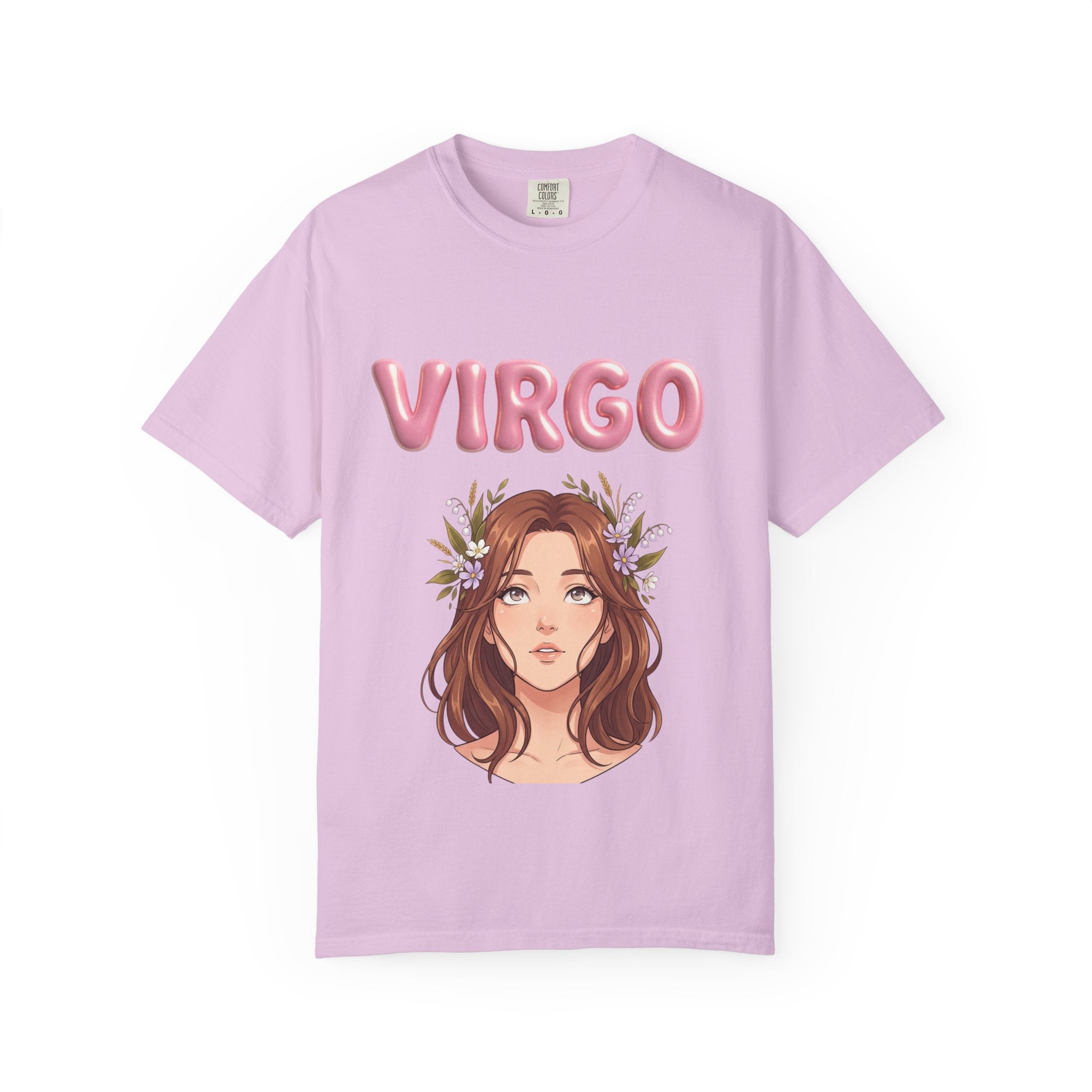Virgo Zodiac T-Shirt — Virgo Girl Graphic Tee with Traits (Grounded, Smart, Trustworthy)