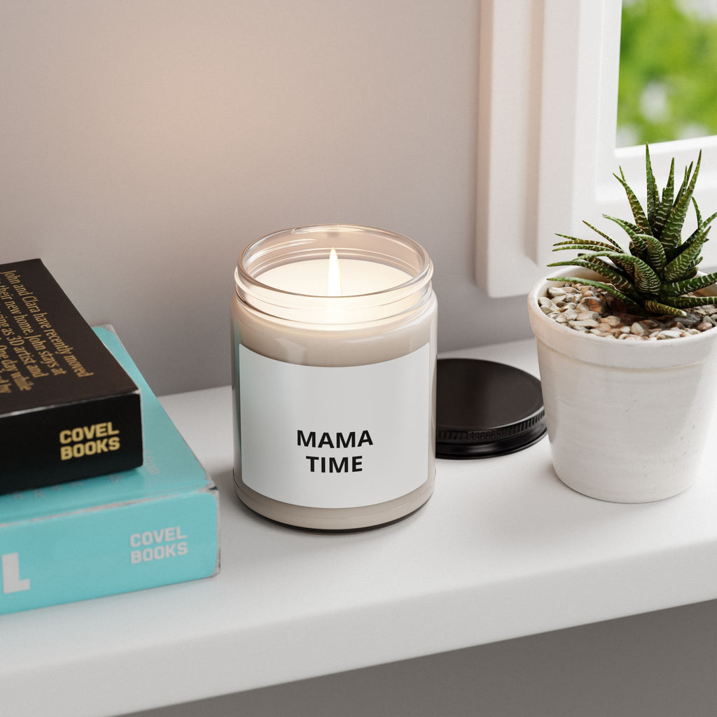 Mama Time Soy Candle — 9oz Scented Relaxation Candle for Moms