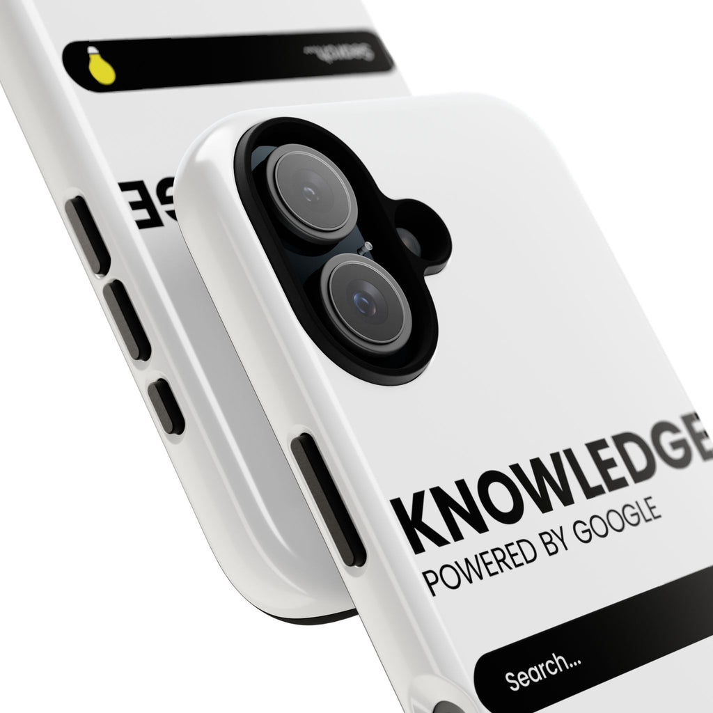 Phone Case — "Knowledge Powered by Google" Search Bar Design