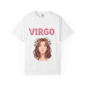 Virgo Zodiac T-Shirt — Virgo Girl Graphic Tee with Traits (Grounded, Smart, Trustworthy)