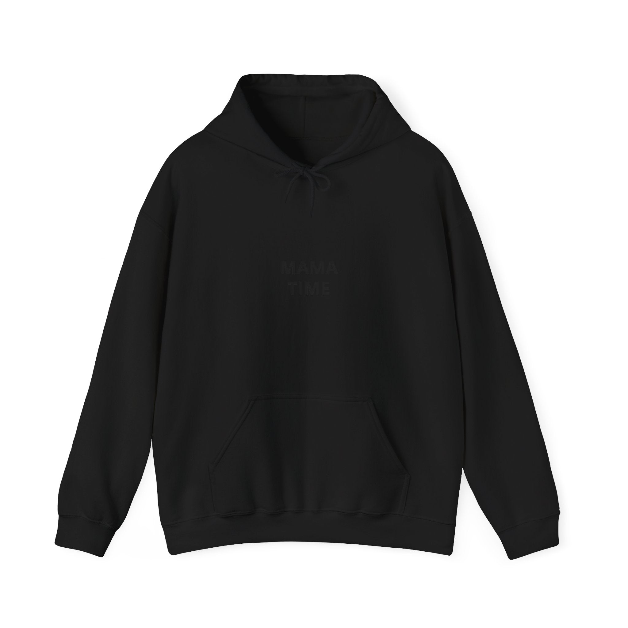 Mama Time Hoodie — Minimalist 'MAMA TIME' Pullover for New Moms & Everyday Comfort