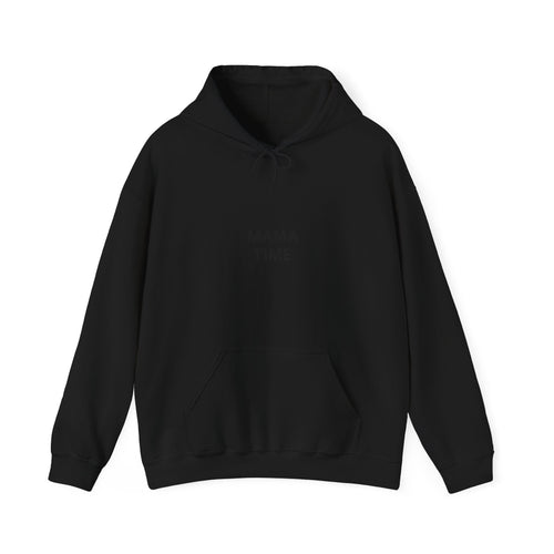 Mama Time Hoodie — Minimalist 'MAMA TIME' Pullover for New Moms & Everyday Comfort